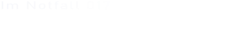 Im Notfall 0171 741 13 30
